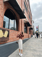 Twist-Front Sweater Top