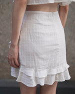 Roselina Ruffled Mini Skirt