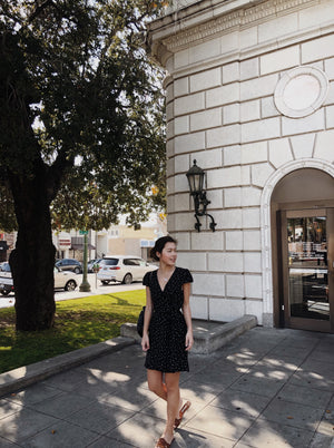 Floral Wrap Dress