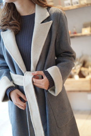 Payton Reversible Wool Coat