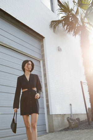 Blazer Cut-Out Dress