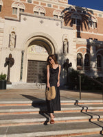 Cowl-Neck Satin Slip Dress