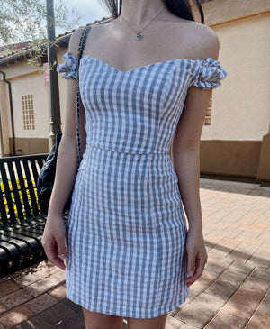 Off Shoulder Corset Mini Dress