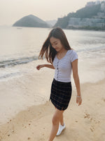 Striped Ribbed Top