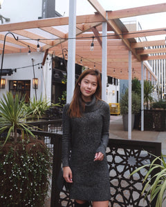 Petite Cable Sweater Dress