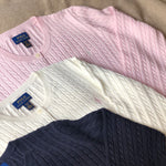 Girls Cable Knit Cardigan [PRE-ORDER]