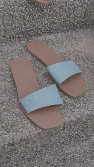 Crocodile Pattern Handmade Sandals