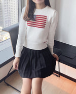 Pleated Mini Skirt