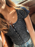 Ruffle Floral Top