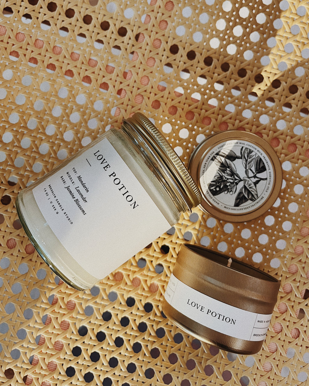 Love Potion Travel Candle