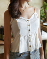 Betty Button Front Cami