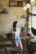 Betty Button Front Cami