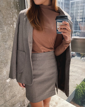 Houndstooth Blazer