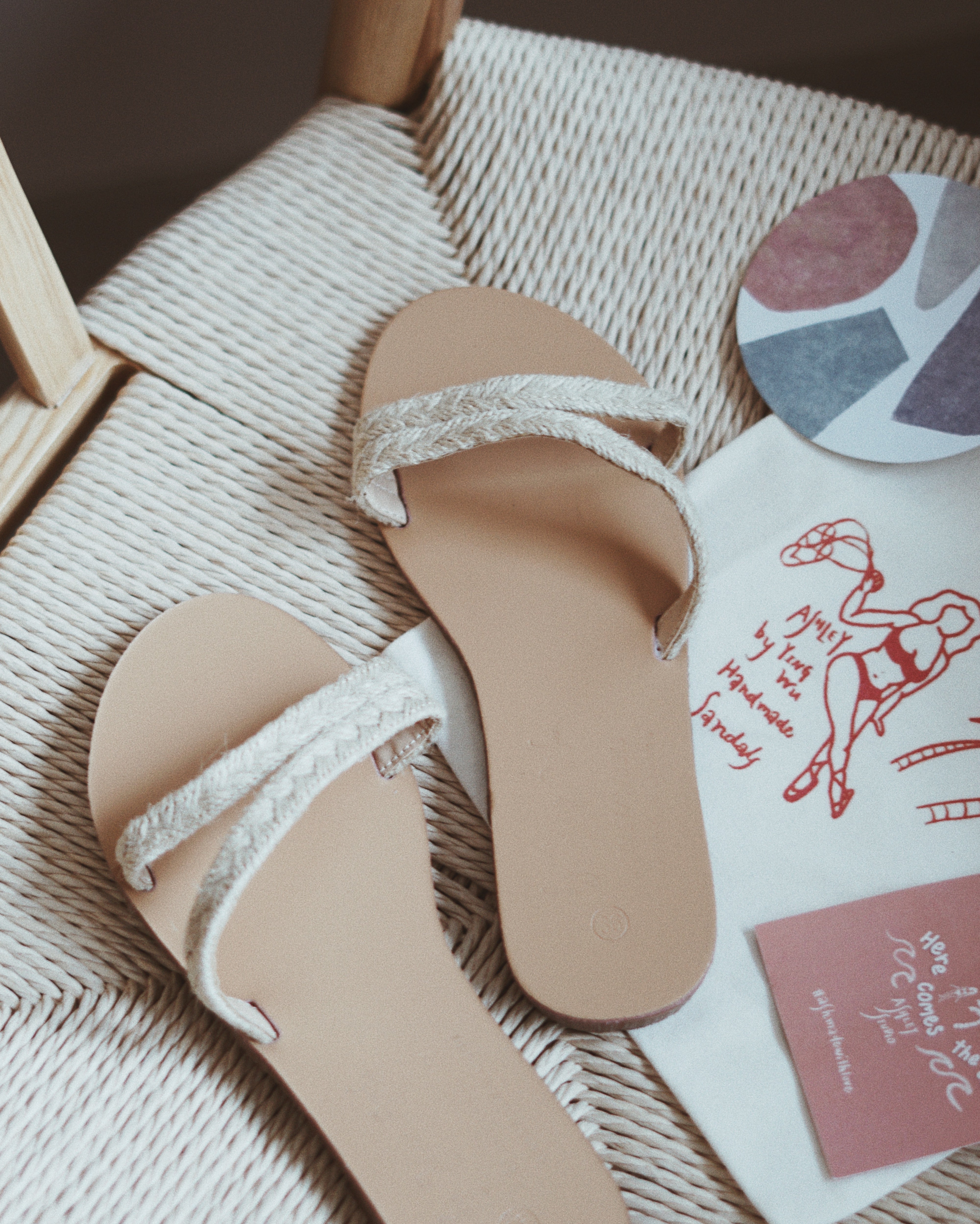 Raffia - Hawaii Sandals 草編手工涼鞋