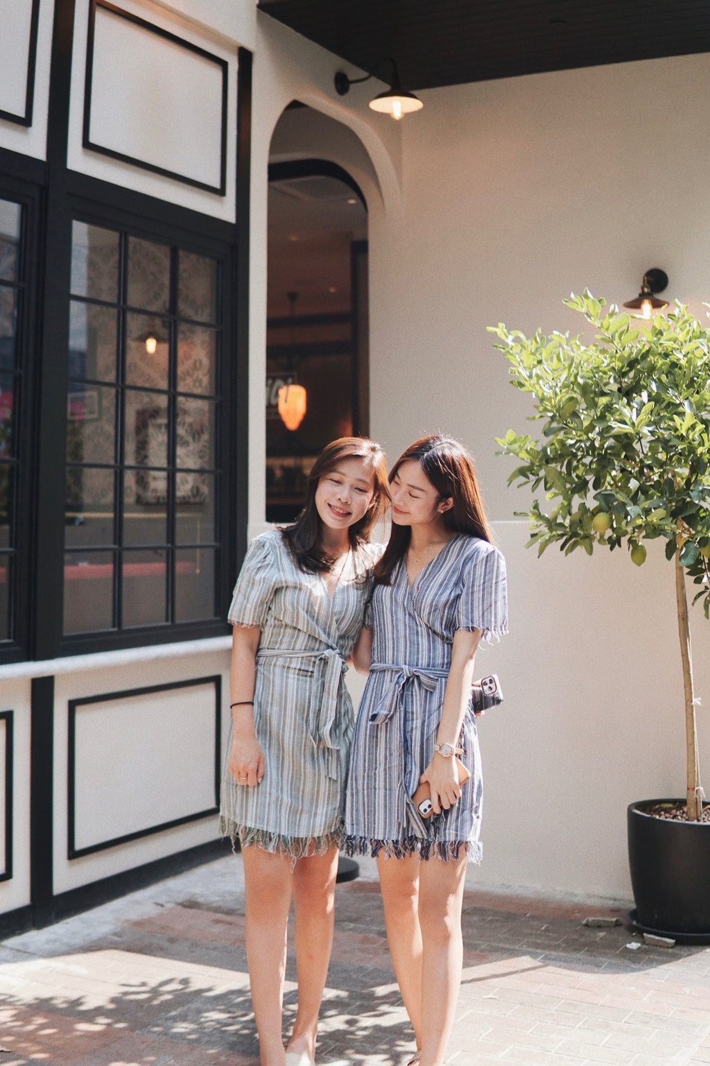 cotton candy la wrap dress Cotton Candy LA
