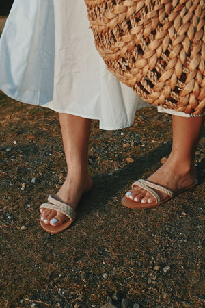 Raffia - Hawaii Sandals 草編手工涼鞋