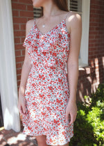 Ruffle Wrap dress