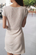 Floral Short-Sleeve Dress