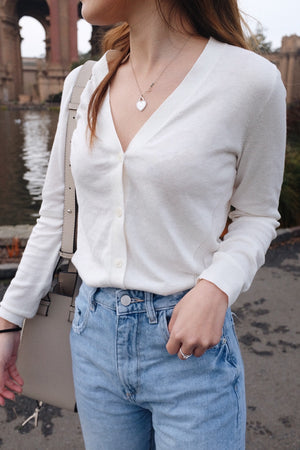 V-Neck Cardigan