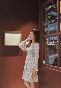 Weekend Square Neck Smocked Dress