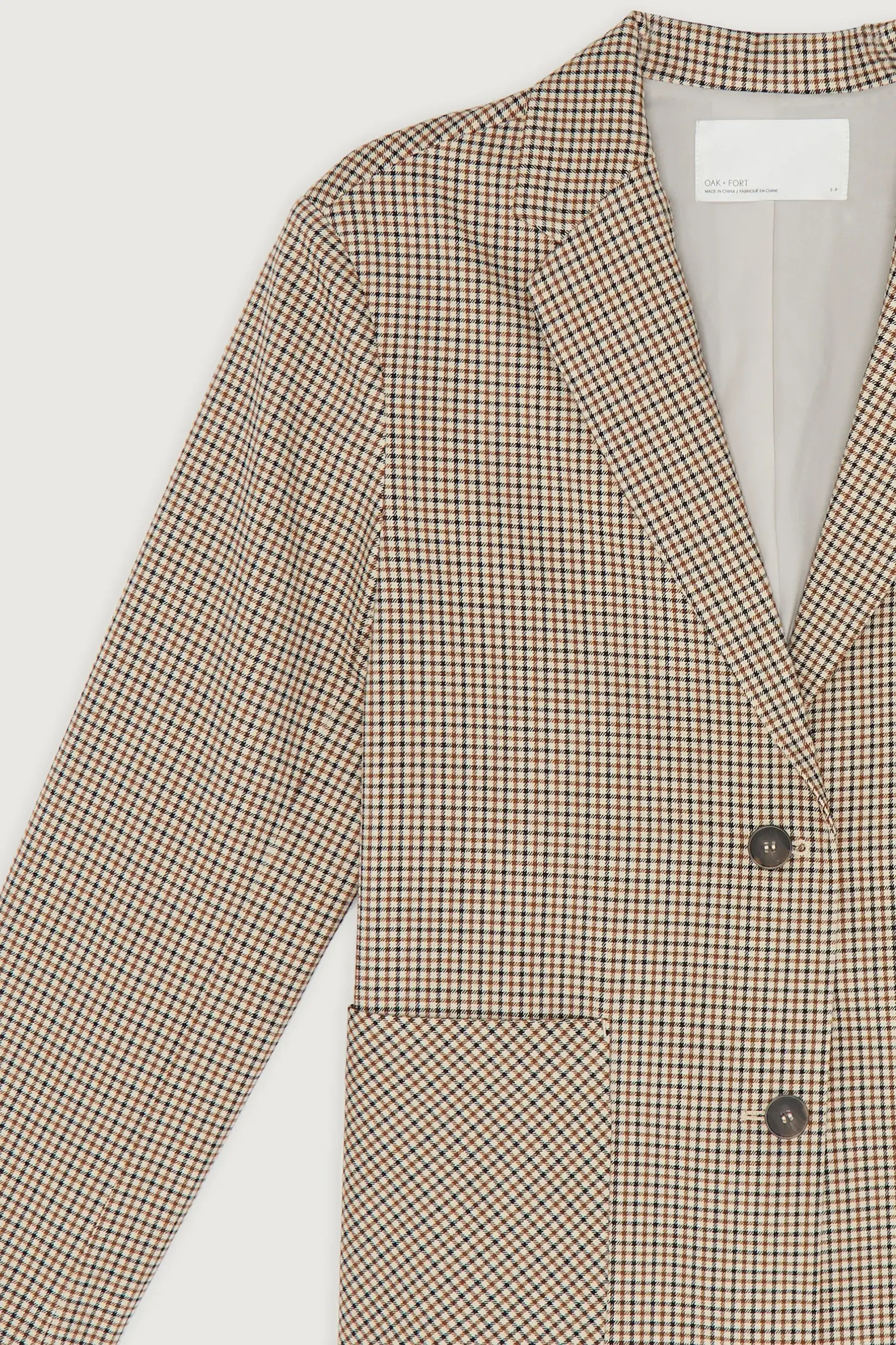 Houndstooth Blazer
